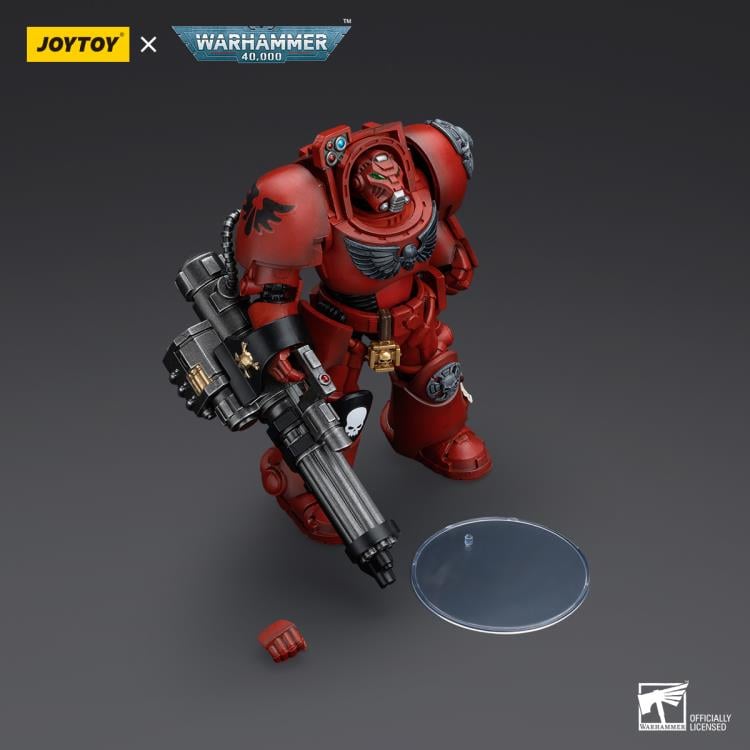 Warhammer 40K Blood Angels Terminator Squad Terminator with Assault Cannon 1/18 Scale Action Figure Gallery Image 7