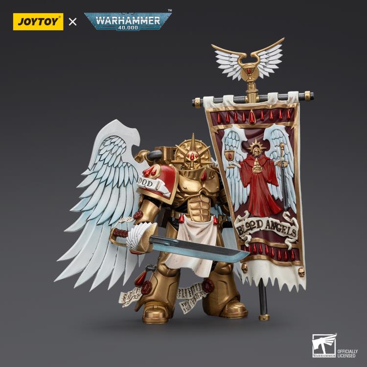 Warhammer 40K Blood Angels Sanguinary Guard Sanguinary Ancient 1/18 Scale Action Figure Gallery Image 5