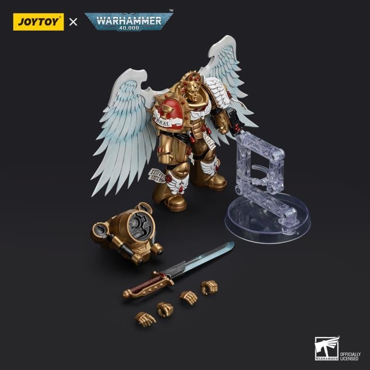 Warhammer 40K Blood Angels Sanguinary Guard with Encarmine Sword (Ver. 1) 1/18 Scale Action Figure Gallery Image 7