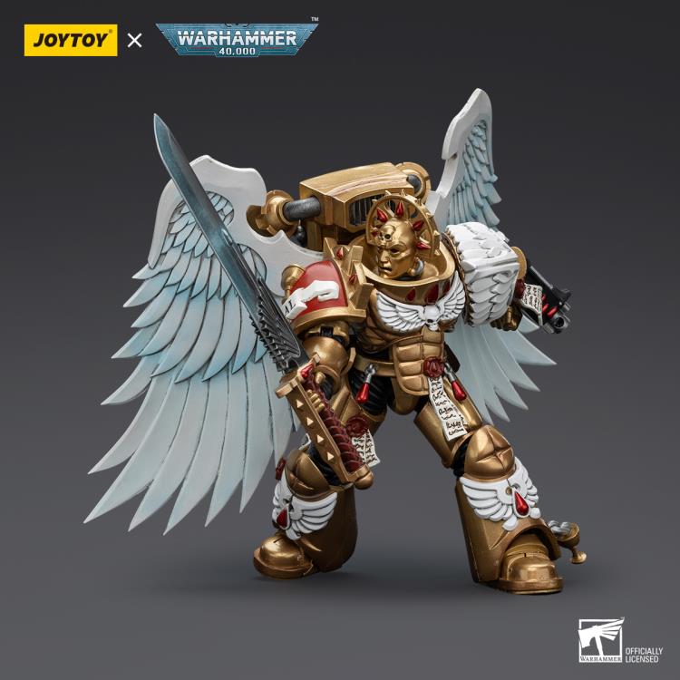 Warhammer 40K Blood Angels Sanguinary Guard with Encarmine Sword (Ver. 1) 1/18 Scale Action Figure Gallery Image 5