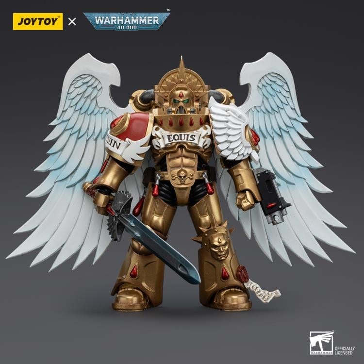 Warhammer 40K Blood Angels Sanguinary Guard with Encarmine Sword (Ver. 2) 1/18 Scale Action Figure Gallery Image 3