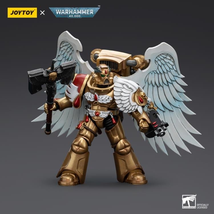 Warhammer 40K Blood Angels Sanguinary Guard with Encarmine Axe 1/18 Scale Action Figure Gallery Image 5