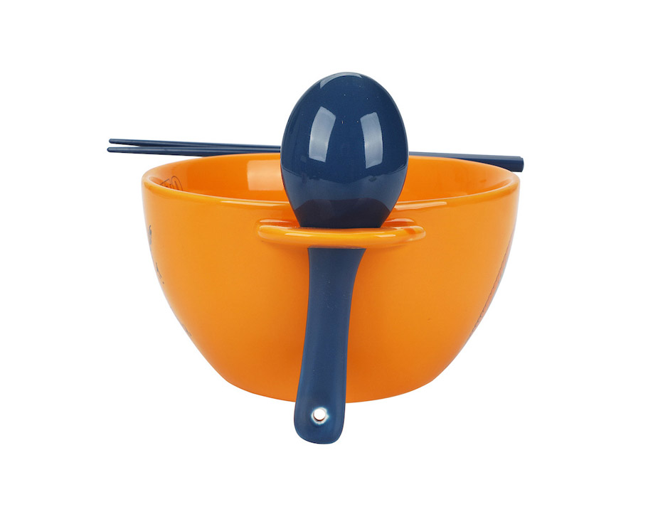 Naruto: Shippuden Ceramic Ramen Bowl with Spoon & Chopsticks Gallery Image 4