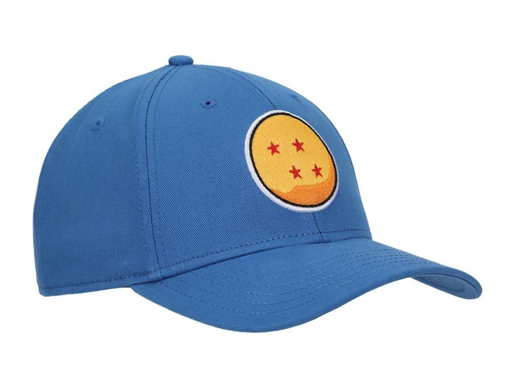 Dragon Ball Z Four Star Dragon Ball Embroidered Snapback Hat Gallery Image 4