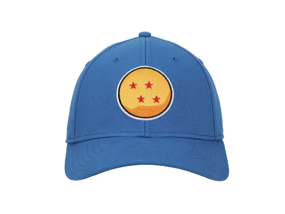 Dragon Ball Z Four Star Dragon Ball Embroidered Snapback Hat Gallery Image 3