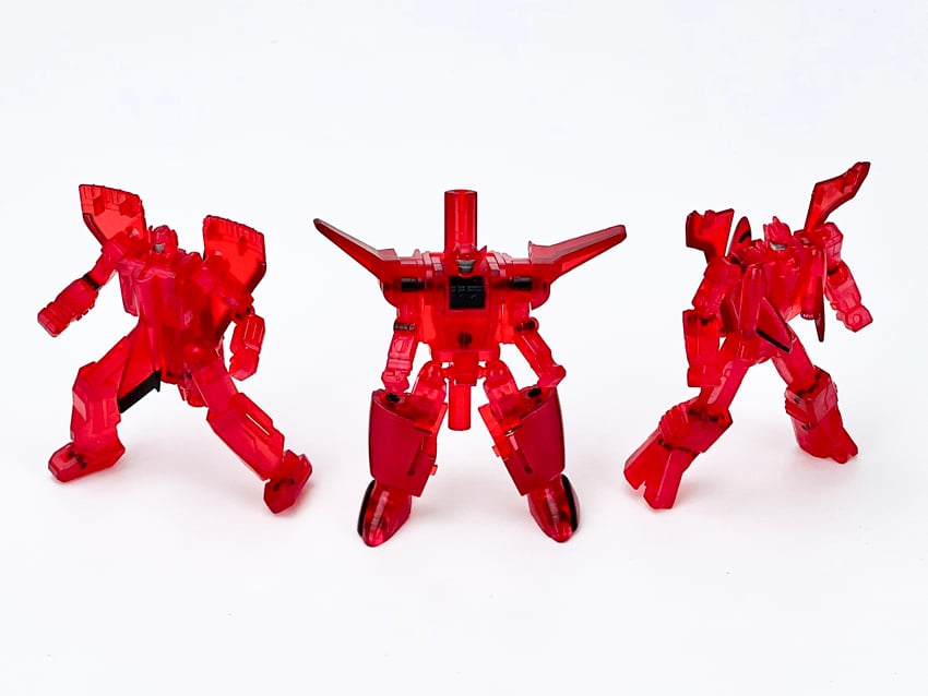Master Builder MB-26A The Red Saber Team Set of 3 Mini Figures Gallery Image 3