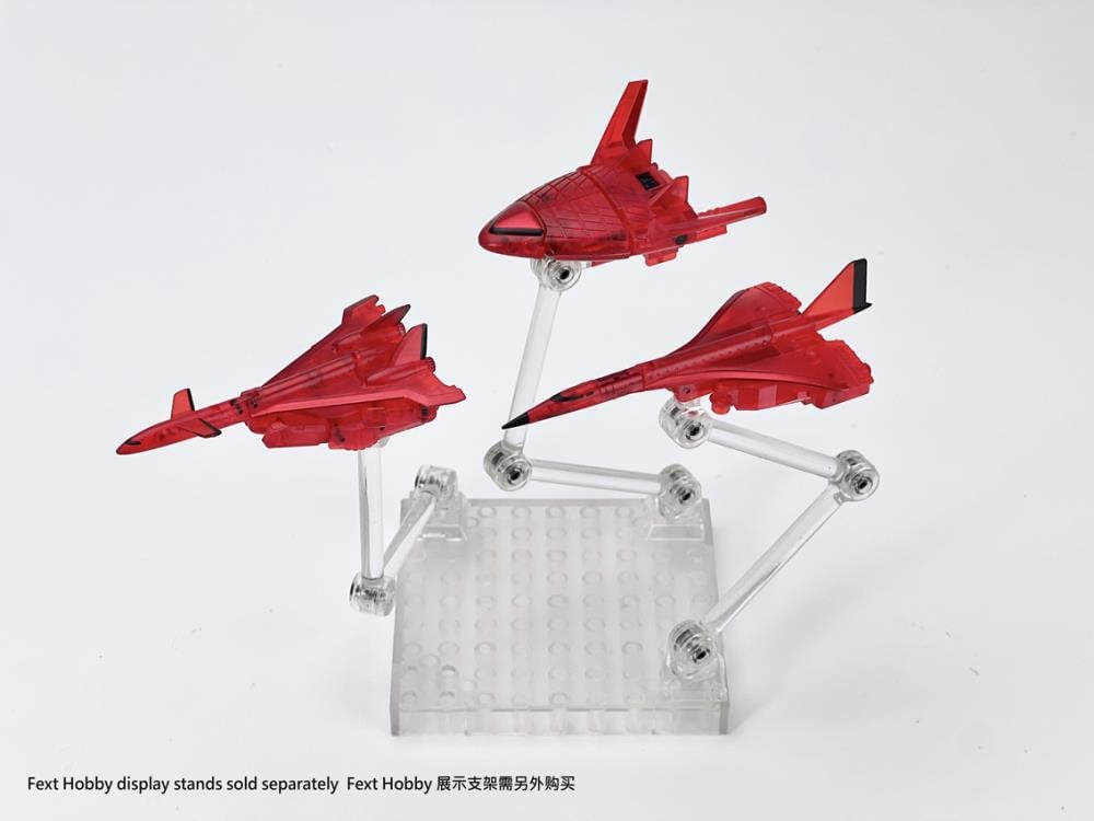 Master Builder MB-26A The Red Saber Team Set of 3 Mini Figures Gallery Image 4