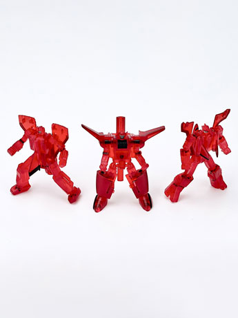 Master Builder MB-26A The Red Saber Team Set of 3 Mini Figures Gallery Image 2
