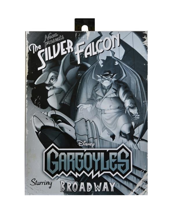 Disney's Gargoyles Ultimate Detective Broadway "Silver Falcon" (With Closed Wings) Action Figure Gallery Image 14