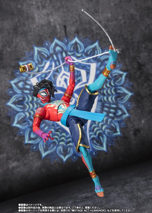 Spider-Man: Across the Spider-Verse S.H.Figuarts Spider-Man India Action Figure Gallery Image 6