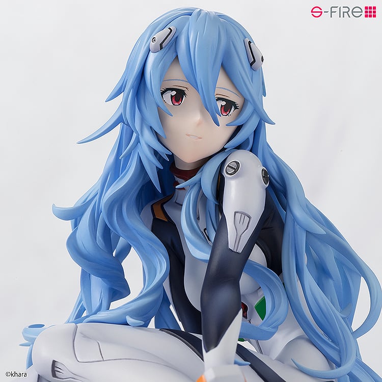 Rebuild of Evangelion S-Fire Rei Ayanami (Long Hair Ver.) 1/7
