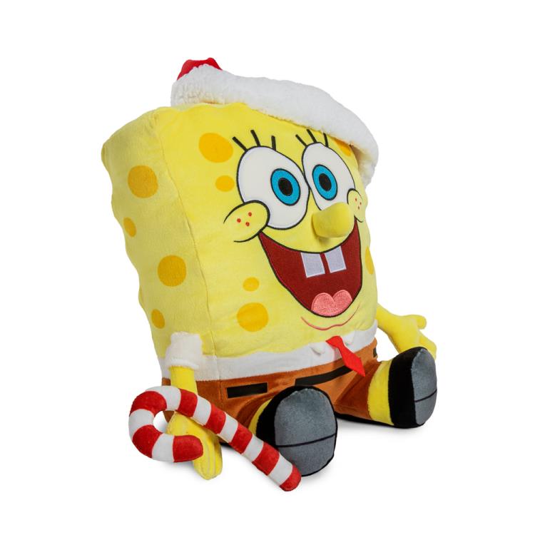 SpongeBob SquarePants HugMe Santa SpongeBob 16" Shake Action Plush Gallery Image 7
