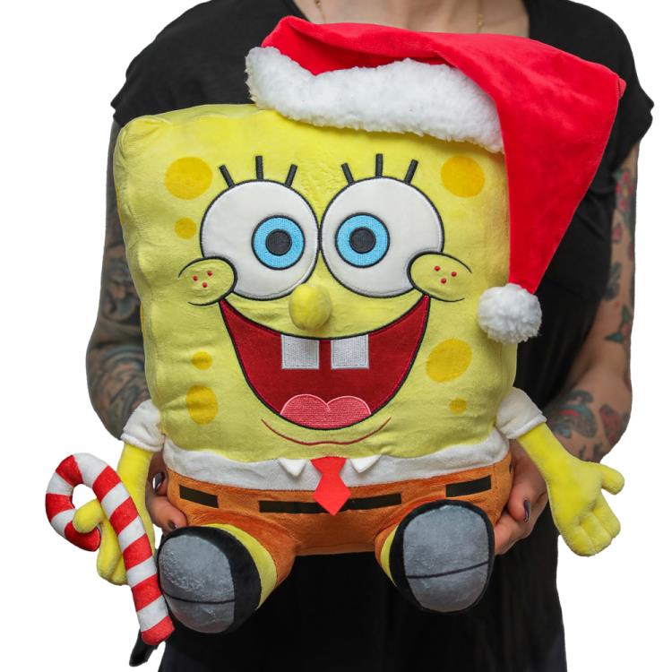 SpongeBob SquarePants HugMe Santa SpongeBob 16" Shake Action Plush Gallery Image 10