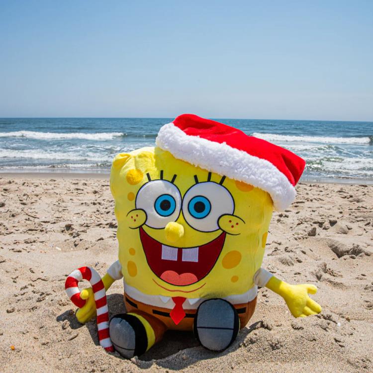 SpongeBob SquarePants HugMe Santa SpongeBob 16" Shake Action Plush Gallery Image 11