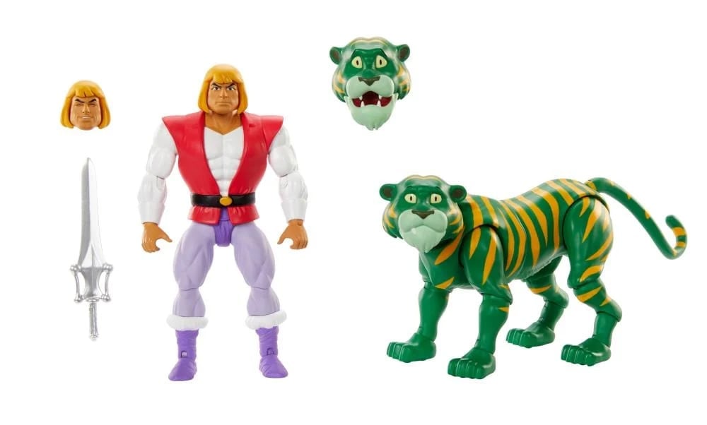 Masters of the Universe: Origins Prince Adam & Cringer (Cartoon Collection) Two-Pack (Multi-Language Packaging) Gallery Image 7