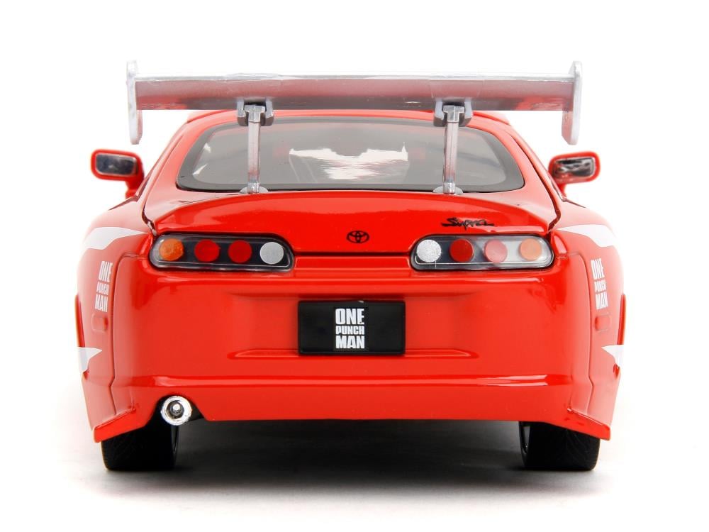 One-Punch Man Hollywood Rides Saitama Figure & 1995 Toyota Supra 1/24 Scale Model Gallery Image 6