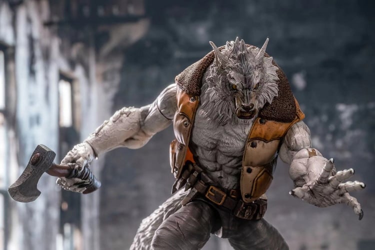 FuRay Planet Veteran William (White Wolf Ver.) 1/12 Scale Exclusive Action Figure Gallery Image 6