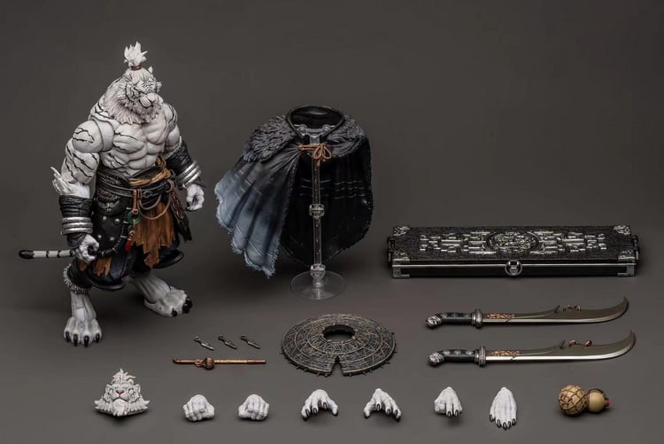 FuRay Planet Blade Master Weng (White Tiger Ver.) 1/12 Scale Exclusive Action Figure Gallery Image 13