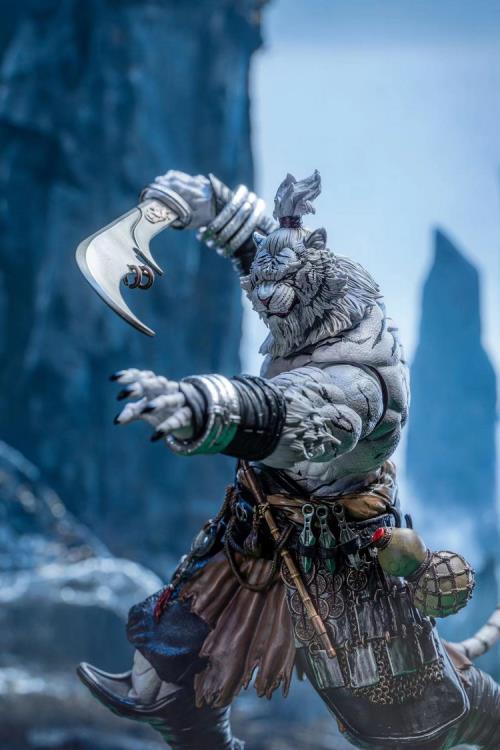 FuRay Planet Blade Master Weng (White Tiger Ver.) 1/12 Scale Exclusive Action Figure Gallery Image 9
