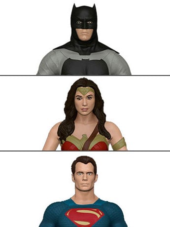 Batman v Superman Bendable Figure Three Pack Gallery Image 2