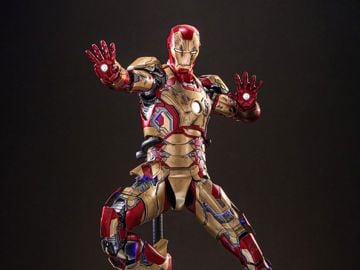 Iron Man 3 MMS758D65B Iron Man Mark XLII (2.0) Deluxe 1/6th Scale