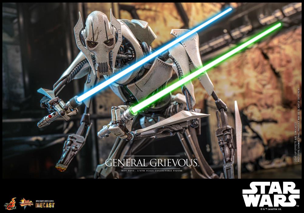 Star Wars: Revenge of the Sith MMS760D67 General Grievous 1/6th Scale Collectible Figure Gallery Image 17