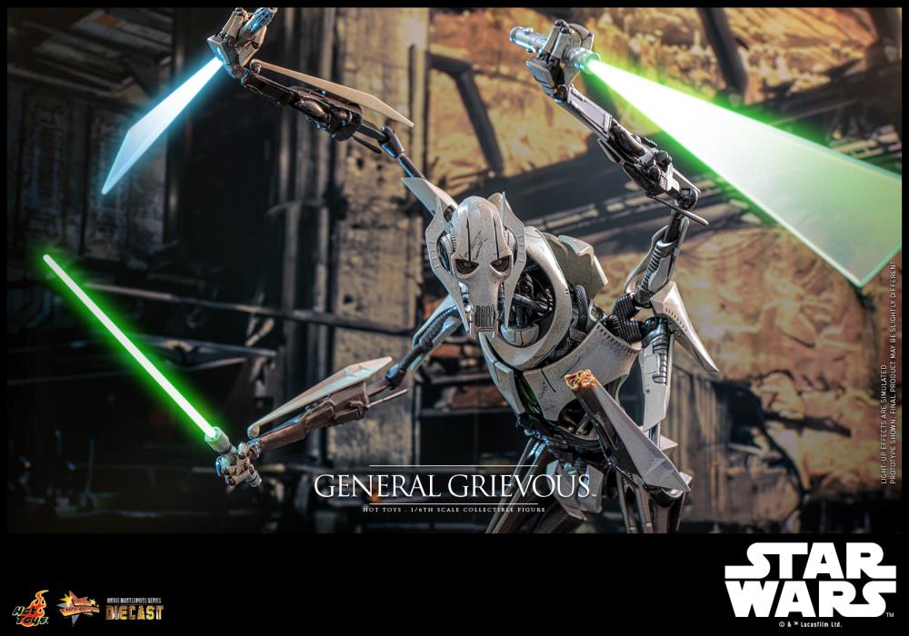 Star Wars: Revenge of the Sith MMS760D67 General Grievous 1/6th Scale Collectible Figure Gallery Image 18