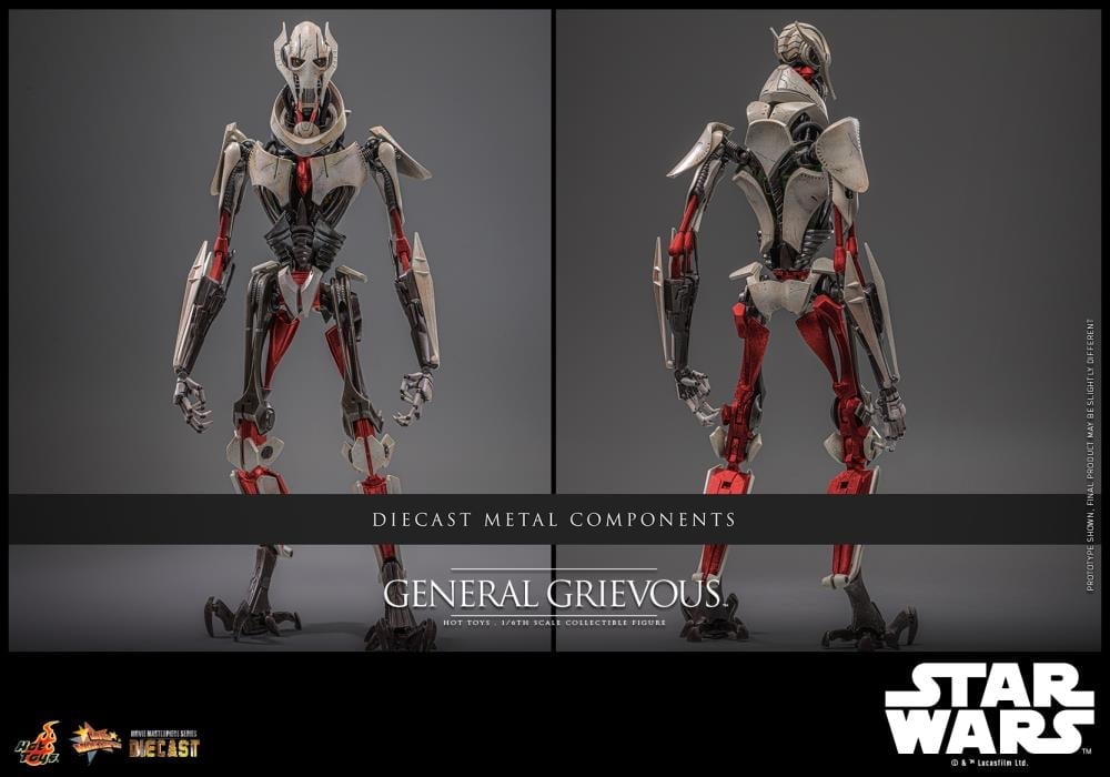 Star Wars: Revenge of the Sith MMS760D67 General Grievous 1/6th Scale Collectible Figure Gallery Image 22