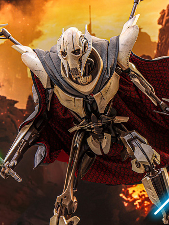 Star Wars: Revenge of the Sith MMS760D67 General Grievous 1/6th Scale Collectible Figure Gallery Image 2
