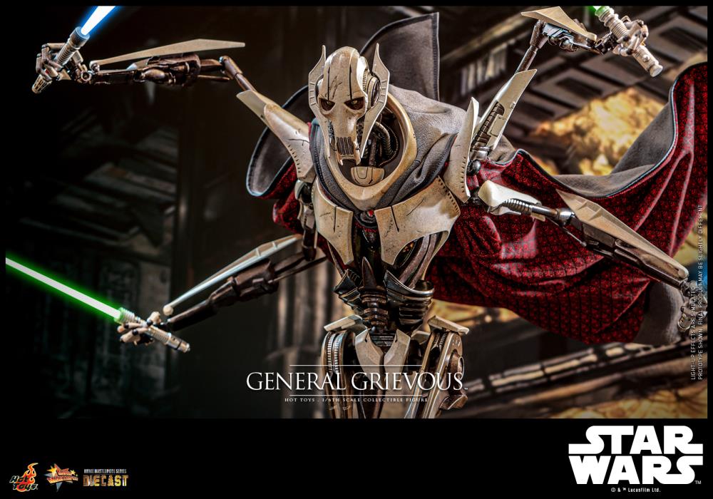 Star Wars: Revenge of the Sith MMS760D67 General Grievous 1/6th Scale Collectible Figure Gallery Image 15