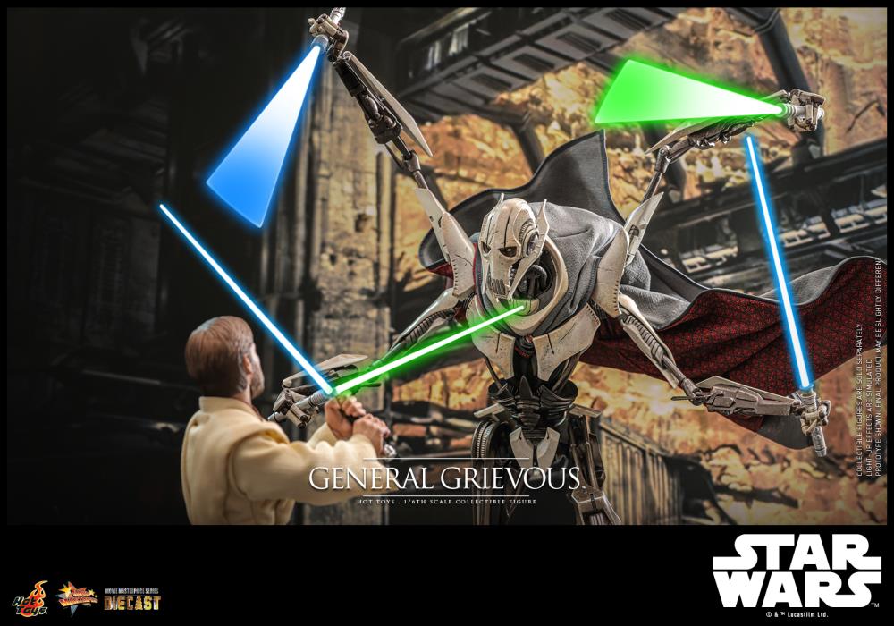 Star Wars: Revenge of the Sith MMS760D67 General Grievous 1/6th Scale Collectible Figure Gallery Image 20