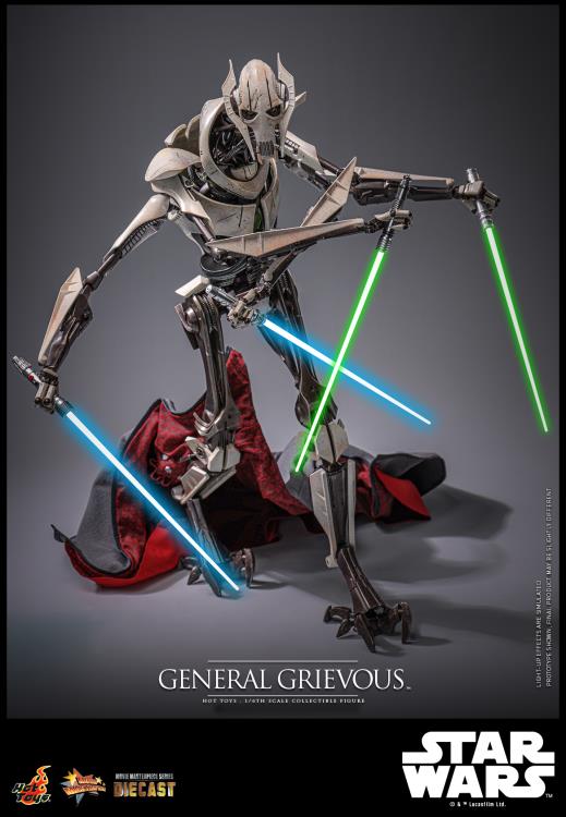 Star Wars: Revenge of the Sith MMS760D67 General Grievous 1/6th Scale Collectible Figure Gallery Image 4