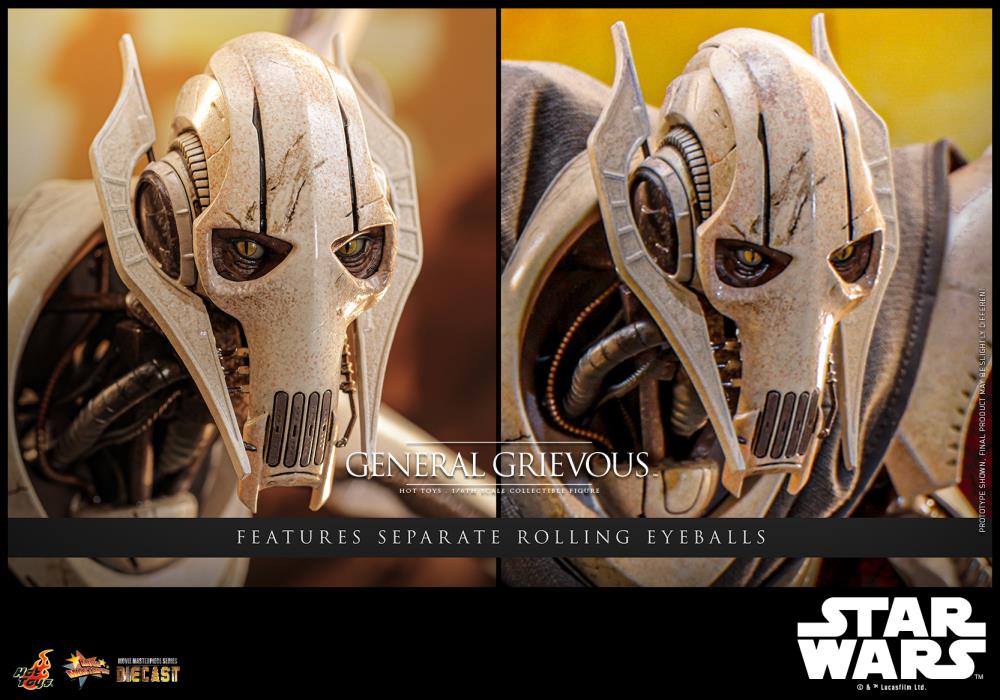Star Wars: Revenge of the Sith MMS760D67 General Grievous 1/6th Scale Collectible Figure Gallery Image 14