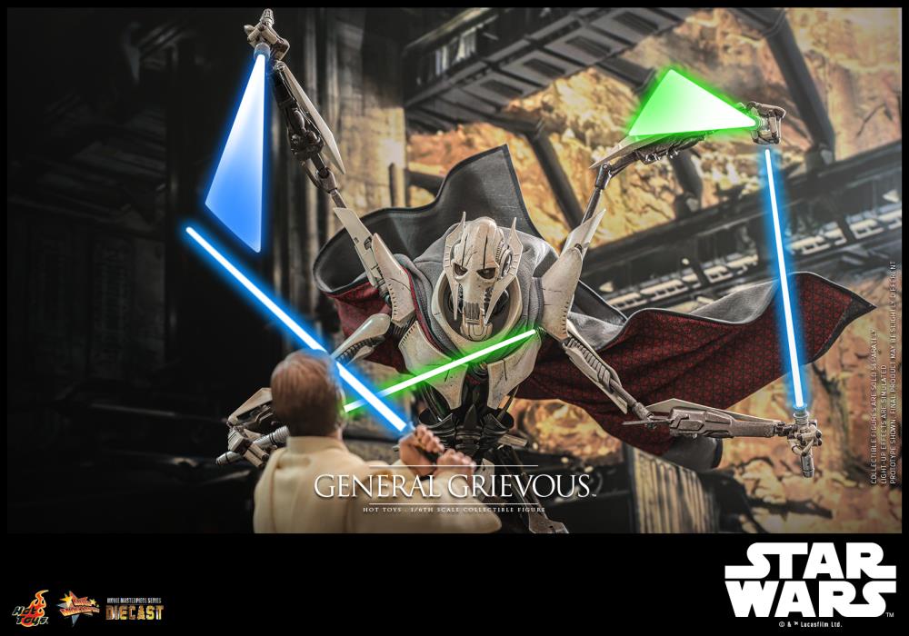 Star Wars: Revenge of the Sith MMS760D67 General Grievous 1/6th Scale Collectible Figure Gallery Image 19