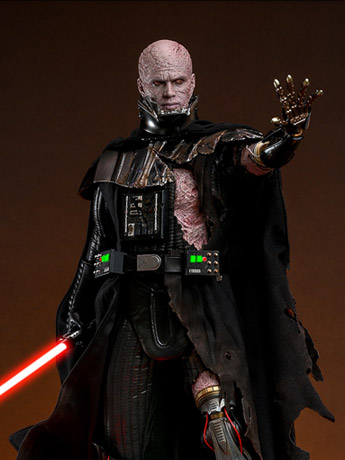 超希少！サイン入り！Darth Vader フィギュア Hot Toys MMS777B Star Wars 1/6th scale Darth Vader (Dueling Effect