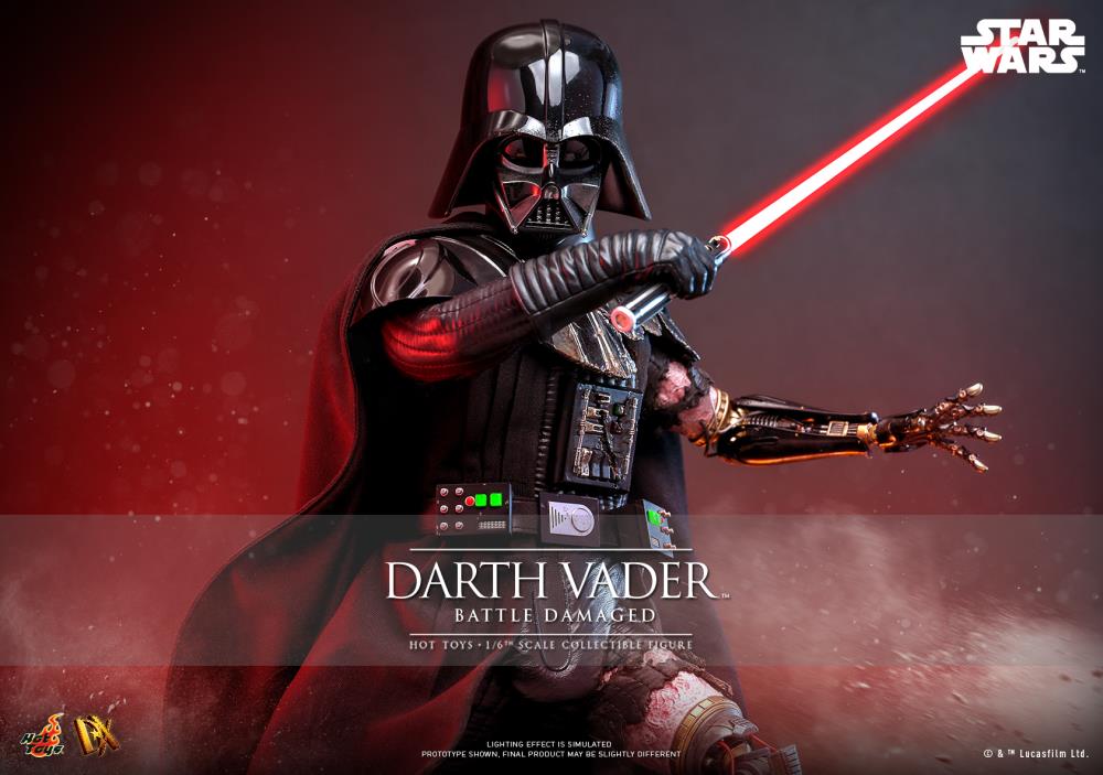 Star Wars DX44 Darth Vader (Battle Damaged) 1/6th Scale