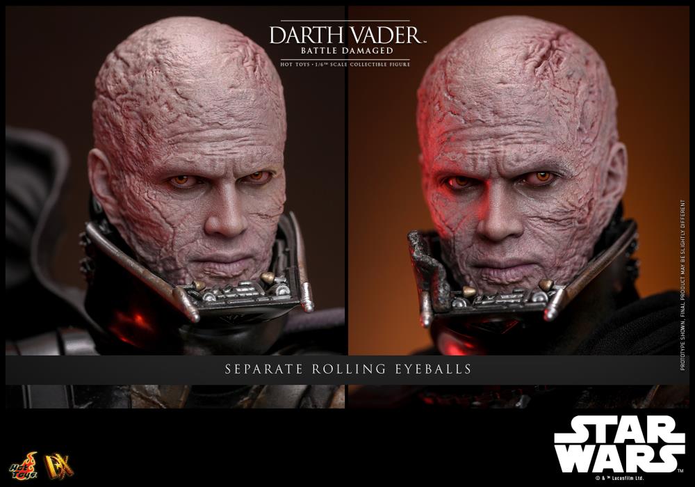 Star Wars DX44 Darth Vader (Battle Damaged) 1/6th Scale Collectible Figure Gallery Image 10