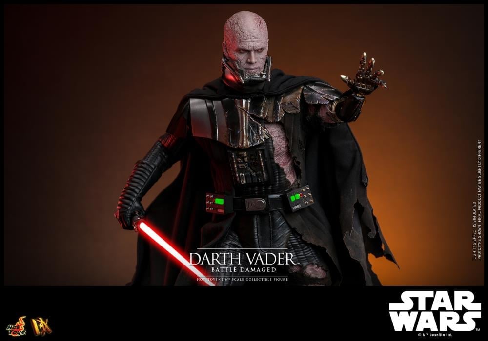 Star Wars DX44 Darth Vader (Battle Damaged) 1/6th Scale Collectible Figure Gallery Image 17