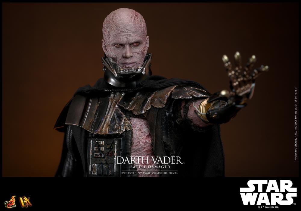 Star Wars DX44 Darth Vader (Battle Damaged) 1/6th Scale Collectible Figure Gallery Image 16