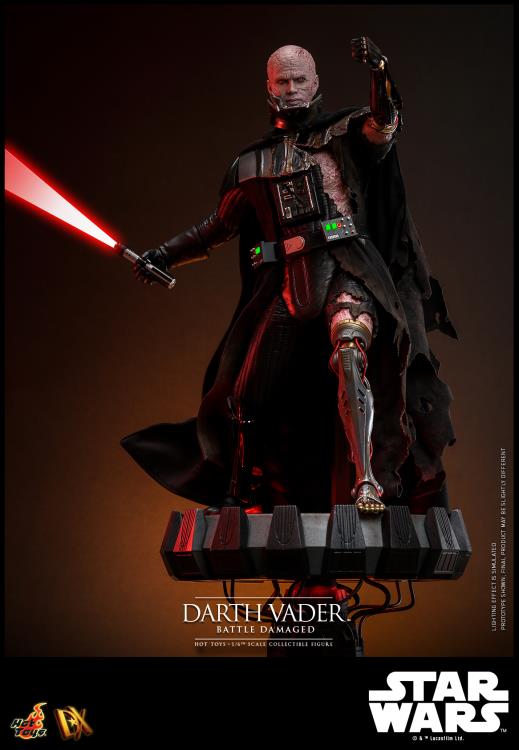 Star Wars DX44 Darth Vader (Battle Damaged) 1/6th Scale Collectible Figure Gallery Image 6