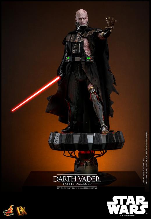 Star Wars DX44 Darth Vader (Battle Damaged) 1/6th Scale