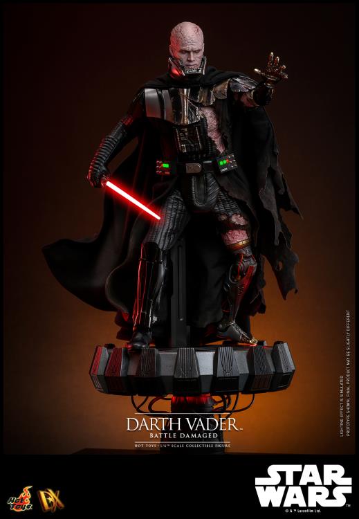 Star Wars DX44 Darth Vader (Battle Damaged) 1/6th Scale Collectible Figure Gallery Image 5