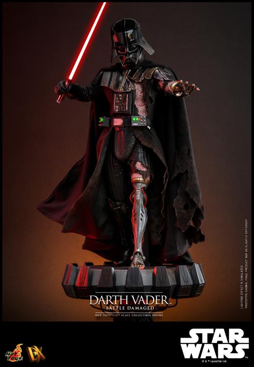 Star Wars DX44 Darth Vader (Battle Damaged) 1/6th Scale Collectible Figure Gallery Image 9