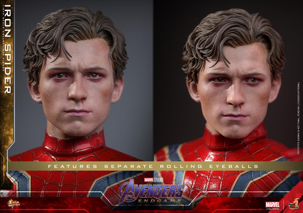Avengers: Endgame MMS761 Iron Spider 1/6th Scale Collectible Figure Gallery Image 9