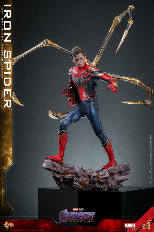 Avengers: Endgame MMS761 Iron Spider 1/6th Scale Collectible Figure Gallery Image 5