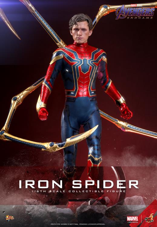 Avengers: Endgame MMS761 Iron Spider 1/6th Scale Collectible Figure Gallery Image 3