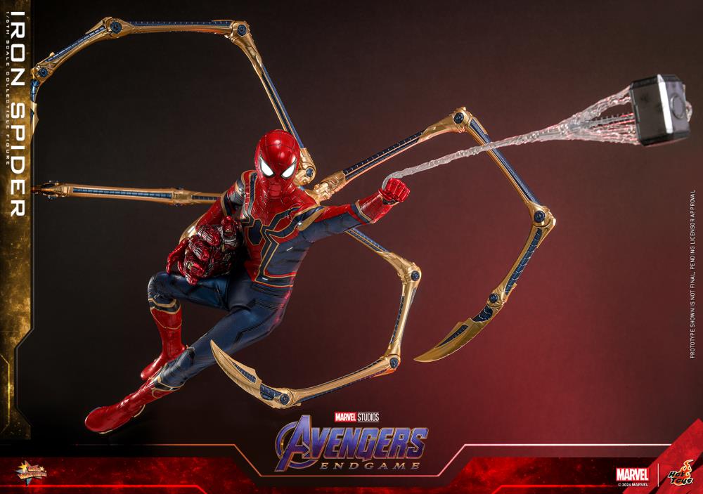 Avengers: Endgame MMS761 Iron Spider 1/6th Scale Collectible Figure Gallery Image 16