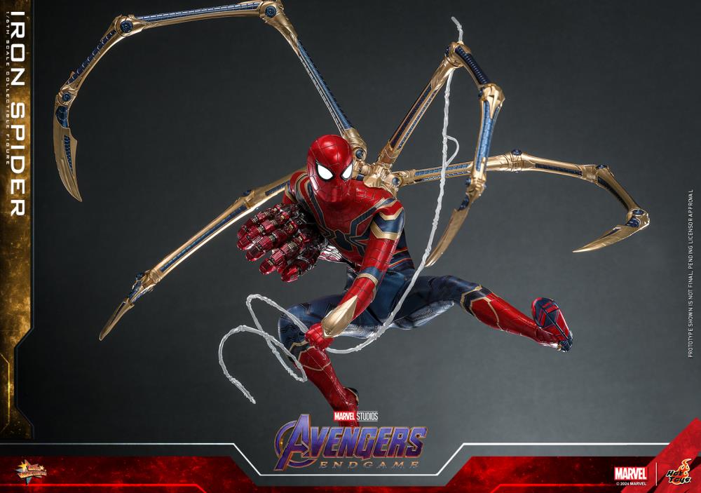 Avengers: Endgame MMS761 Iron Spider 1/6th Scale Collectible Figure Gallery Image 12
