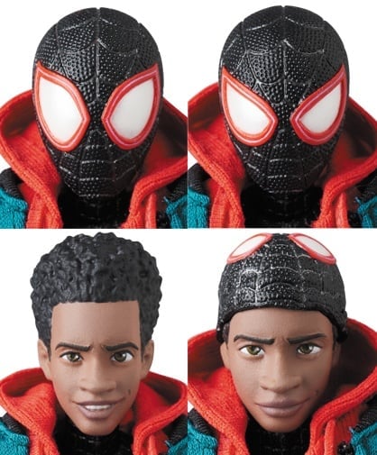 Spider-Man: Into the Spider-Verse MAFEX No.236 Spider-Man (Renewal Ver.) Action Figure Gallery Image 14