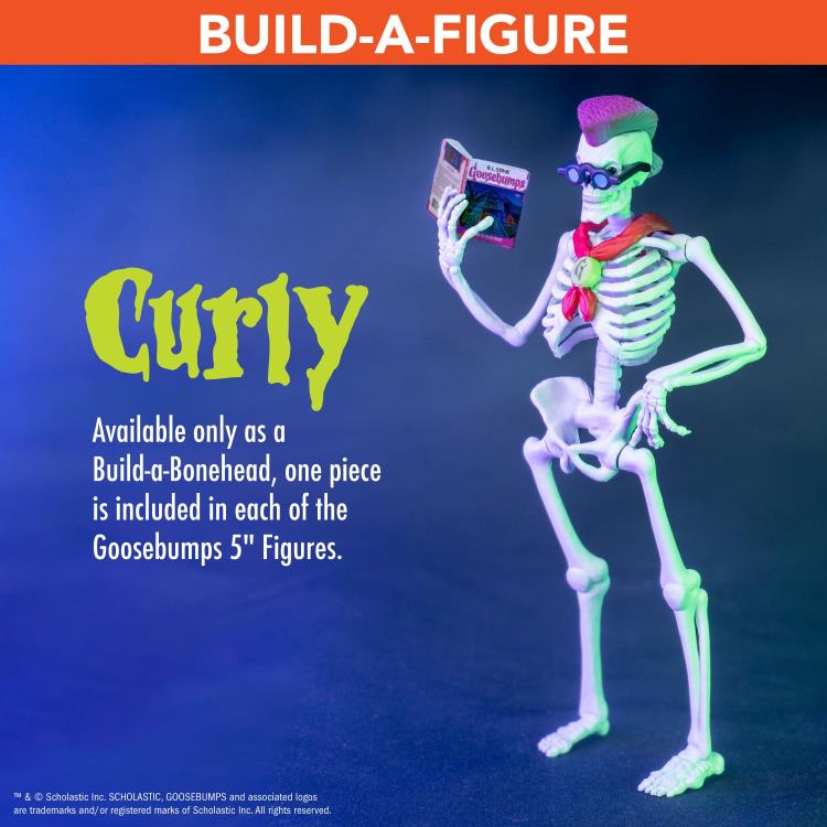 Goosebumps 5" Set of 5 Action Figures (Curly Build-a-Bonehead) Gallery Image 28
